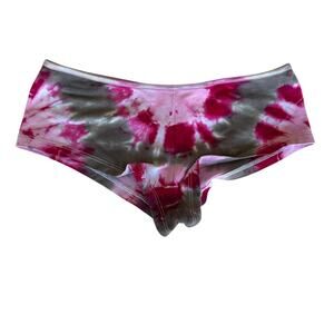 Womens Undies Size Large Pink Grey Hippie